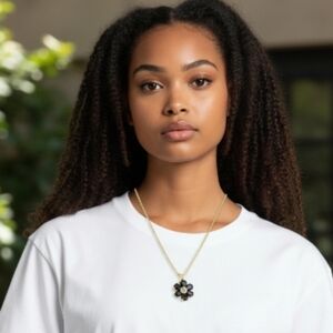 Sapphire Diamond Necklace